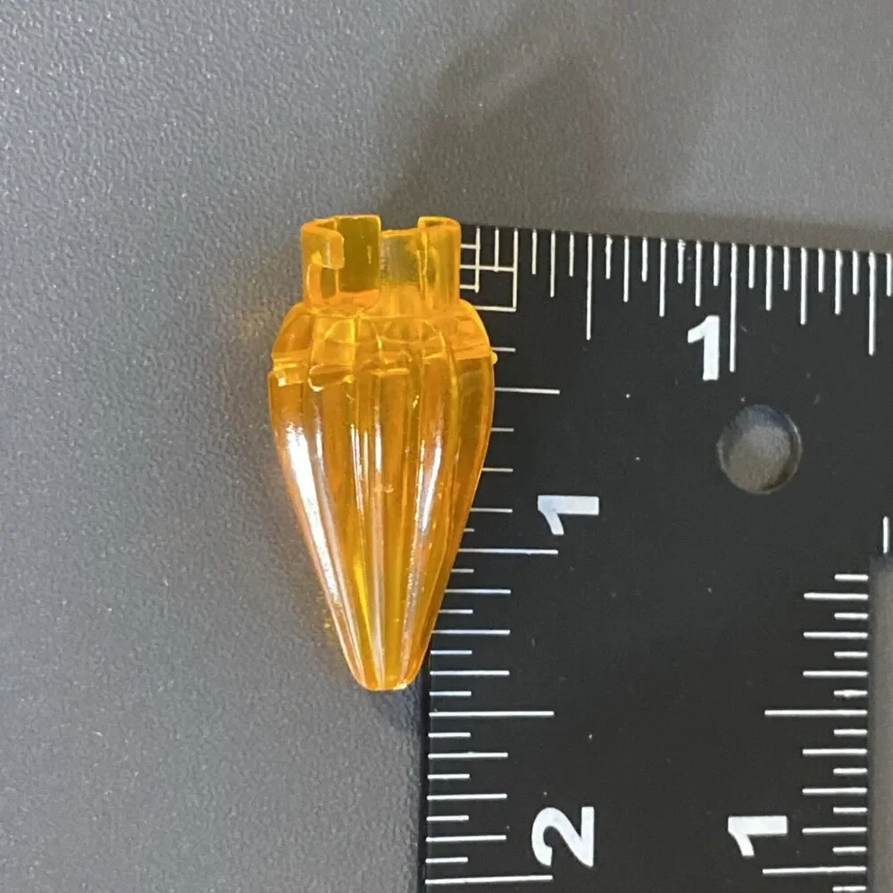 25 Vintage Christmas String Light Bulb Covers Reflector Cone Ribbed Fluted